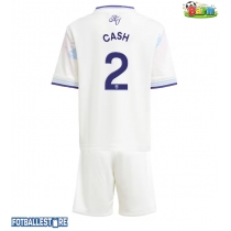 Aston Villa Matty Cash #2 Tredjedraktsett Barn 2025-26 Kortermet (+ Korte bukser)